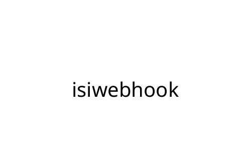 isiwebhook