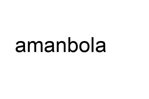 amanbola