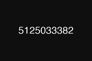 5125033382