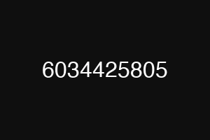 6034425805