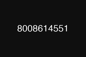 8008614551