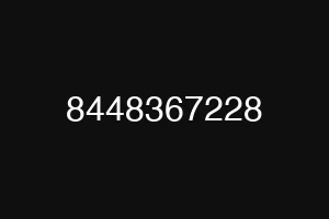 8448367228