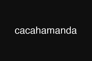 cacahamanda