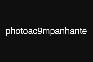 photoac9mpanhante